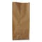 General Grocery Paper Bags, 35 lb Capacity, 6, 6 x 363 x 1106, Kraft, 500PK 18406 - alternate 1